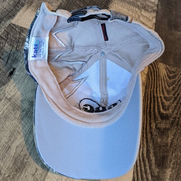 SBC Camo Hat Baseball Cap Strapback Beige - Picture 6 of 7